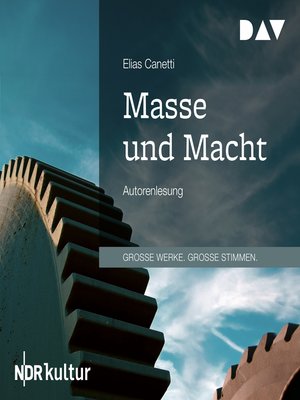 cover image of Masse und Macht